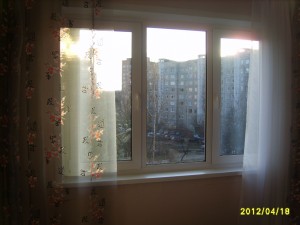 Окно в спальне